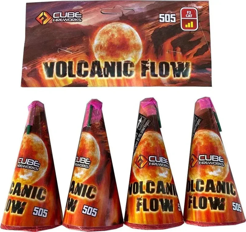 volcanic flow