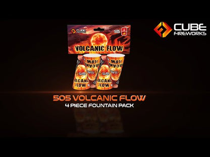 volcanic flow