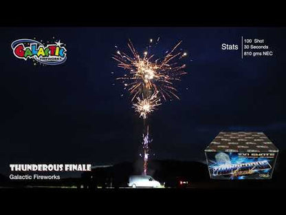 thunderous finale