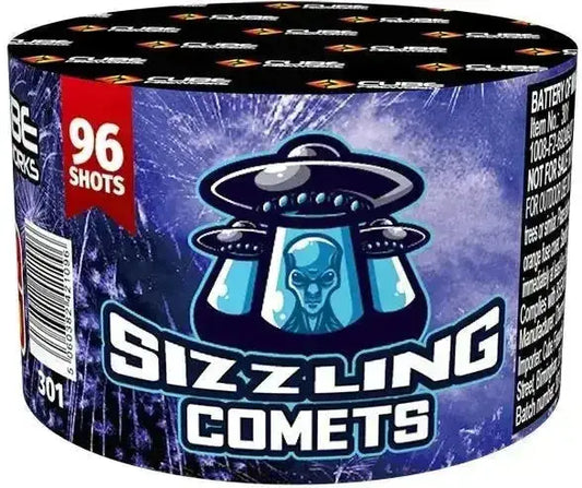 sizzling comets